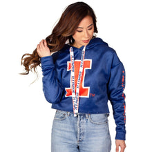 Load image into Gallery viewer, Illinois Fighting Illini Varsity Furry Hoodie