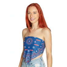 Load image into Gallery viewer, University of Arizona Bandana Top