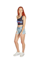 Load image into Gallery viewer, SMU Mustangs Lightning One Shoulder Top
