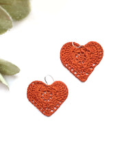 Load image into Gallery viewer, Statement Heart Earrings