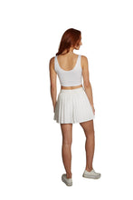 Load image into Gallery viewer, Tulane Roll Wave Crop Tank Top