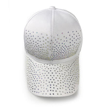 Load image into Gallery viewer, Eileen Crystal Hat in White