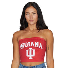 Load image into Gallery viewer, Indiana Hoosiers Crimson Tube Top
