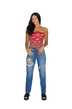 Load image into Gallery viewer, Indiana Hoosiers Bandana Top