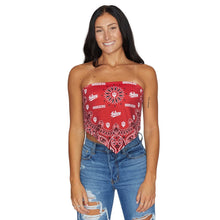 Load image into Gallery viewer, Indiana Hoosiers Bandana Top