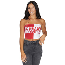 Load image into Gallery viewer, Indiana Hoosiers Two Tone Tube Top
