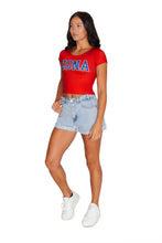 Load image into Gallery viewer, University of Arizona Red Babydoll Tee