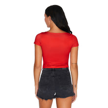 Load image into Gallery viewer, Maryland Terps Red Babydoll Tee