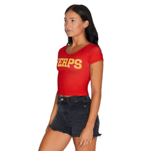Load image into Gallery viewer, Maryland Terps Red Babydoll Tee