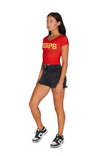 Load image into Gallery viewer, Maryland Terps Red Babydoll Tee