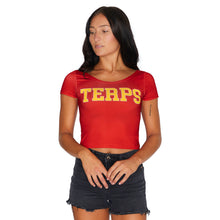 Load image into Gallery viewer, Maryland Terps Red Babydoll Tee