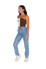Load image into Gallery viewer, Lehigh Two Tone Tube Top