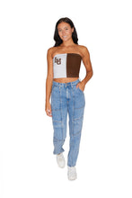 Load image into Gallery viewer, Lehigh Two Tone Tube Top