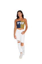 Load image into Gallery viewer, FIU Panthers Two Tone Tube Top