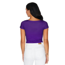 Load image into Gallery viewer, LSU Purple Babydoll Tee