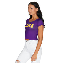 Load image into Gallery viewer, LSU Purple Babydoll Tee