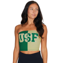 Load image into Gallery viewer, USF Two Tone Tube Top