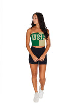 Load image into Gallery viewer, USF Two Tone Tube Top