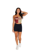 Load image into Gallery viewer, College of Charleston Two Tone Tube Top