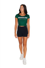 Load image into Gallery viewer, Michigan State Green Babydoll Tee