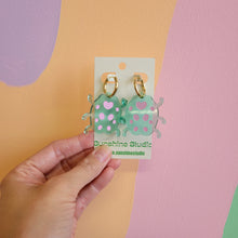 Load image into Gallery viewer, Beetle Earrings