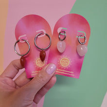 Load image into Gallery viewer, Titanium Colorful Heart Charms