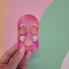 Load image into Gallery viewer, Titanium Colorful Heart Charms