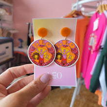Load image into Gallery viewer, Horoscope Poses Earrings