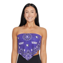 Load image into Gallery viewer, Northwestern Wildcats Bandana Top