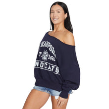 Load image into Gallery viewer, New Hampshire Wildcats Off the Shoulder Sweatshirt