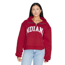 Load image into Gallery viewer, Indiana Hoosiers Quarter Zip Sweatshirt