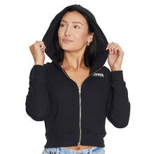 Load image into Gallery viewer, New Hampshire Wildcats Waffle Knit Zip Up Hoodie