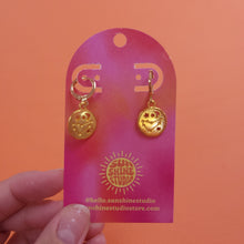 Load image into Gallery viewer, Zodiac Constellation Charm Earrings