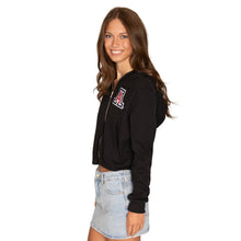Load image into Gallery viewer, University of Arizona Waffle Knit Zip Up Hoodie