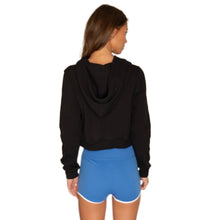 Load image into Gallery viewer, Delaware Blue Hens Waffle Knit Zip Up Hoodie