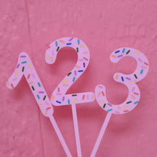 Load image into Gallery viewer, Birthday Cake Numbers