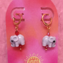 Load image into Gallery viewer, Cutesy AL-ephant Earrings