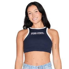 Load image into Gallery viewer, Penn State Contrast Touchdown Ribbed Tank
