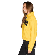 Load image into Gallery viewer, Iowa Hawkeyes Quarter Zip Sweatshirt