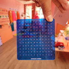 Load image into Gallery viewer, Sapphire Shimmer Travel Earring Holder