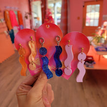 Load image into Gallery viewer, Squiggle Drop Earrings