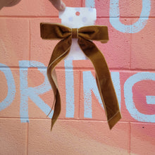 Load image into Gallery viewer, Velvet Hair Bow