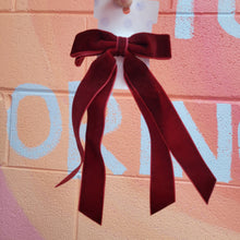 Load image into Gallery viewer, Velvet Hair Bow