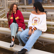 Load image into Gallery viewer, Arizona State ASU Vintage Off the Shoulder Sweatshirt