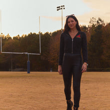 Load image into Gallery viewer, Maryland Terps Waffle Knit Zip Up Hoodie