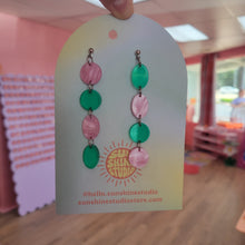 Load image into Gallery viewer, Celebration Confetti Drops - Long Dangle Earrings