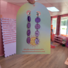 Load image into Gallery viewer, Celebration Confetti Drops - Long Dangle Earrings