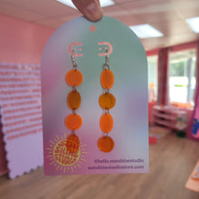 Load image into Gallery viewer, Celebration Confetti Drops - Long Dangle Earrings