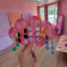 Load image into Gallery viewer, Celebration Confetti Drops - Medium Dangle Earrings