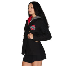 Load image into Gallery viewer, Ohio State OSU Buckeyes Hooded Blazer Jacket